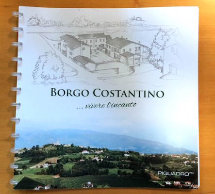 Brochure edile copertina