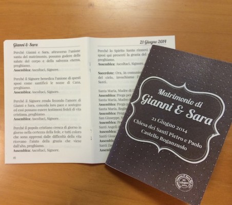 libretti cerimonia