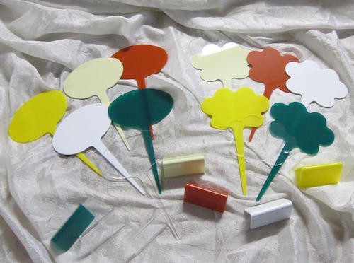 Segnagusti in plexiglass personalizzati