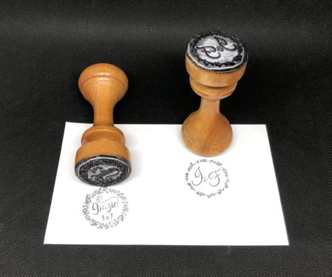 Timbri perosnalizzati con Manico in legno