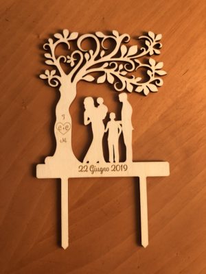 Cooper cake in legno family